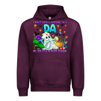Mauve Wine I Don't Need A Costume Im A DA My Job Title Is Sca Urban Hoodie - CowhideDigitalArt