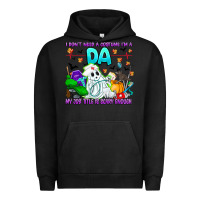Pigment Black I Don't Need A Costume Im A DA My Job Title Is Sca Urban Hoodie - CowhideDigitalArt