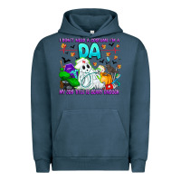 Pigment Midnight Navy I Don't Need A Costume Im A DA My Job Title Is Sca Urban Hoodie - CowhideDigitalArt