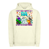 Pigment Pistachio I Don't Need A Costume Im A DA My Job Title Is Sca Urban Hoodie - CowhideDigitalArt