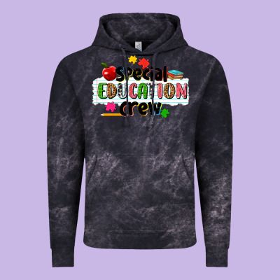 Special Education Crew Vintage Hoodie Designed By Nancycooperartshop