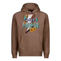 Chestnut Boy mama lightning bold mother's day Premium Hoodie - HowdyJamesFarm