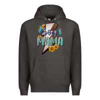 Smoke Boy mama lightning bold mother's day Premium Hoodie - HowdyJamesFarm