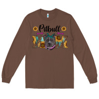 Chestnut western pitbull mom Long Sleeve Tee - RanaPortraitStore