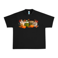 Black pumpkin spice Urban Heavy Tee - MaliasSmallBusiness