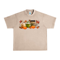 French Oak pumpkin spice Urban Heavy Tee - MaliasSmallBusiness
