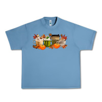 Pebble Blue pumpkin spice Urban Heavy Tee - MaliasSmallBusiness