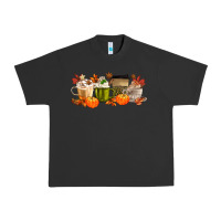 Pigment Black pumpkin spice Urban Heavy Tee - MaliasSmallBusiness
