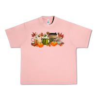 Salmon pumpkin spice Urban Heavy Tee - MaliasSmallBusiness