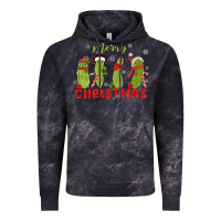 Cloud Black Pickle Merry Christmas Vintage Hoodie - MaliasSmallBusiness
