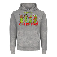 Cloud Rock Pickle Merry Christmas Vintage Hoodie - MaliasSmallBusiness