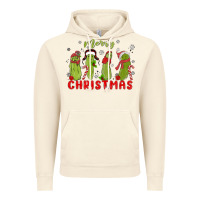 Vintage Artic Pickle Merry Christmas Vintage Hoodie - MaliasSmallBusiness