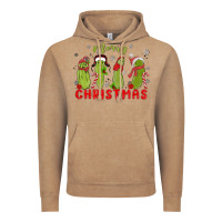 Vintage Coffee Pickle Merry Christmas Vintage Hoodie - MaliasSmallBusiness