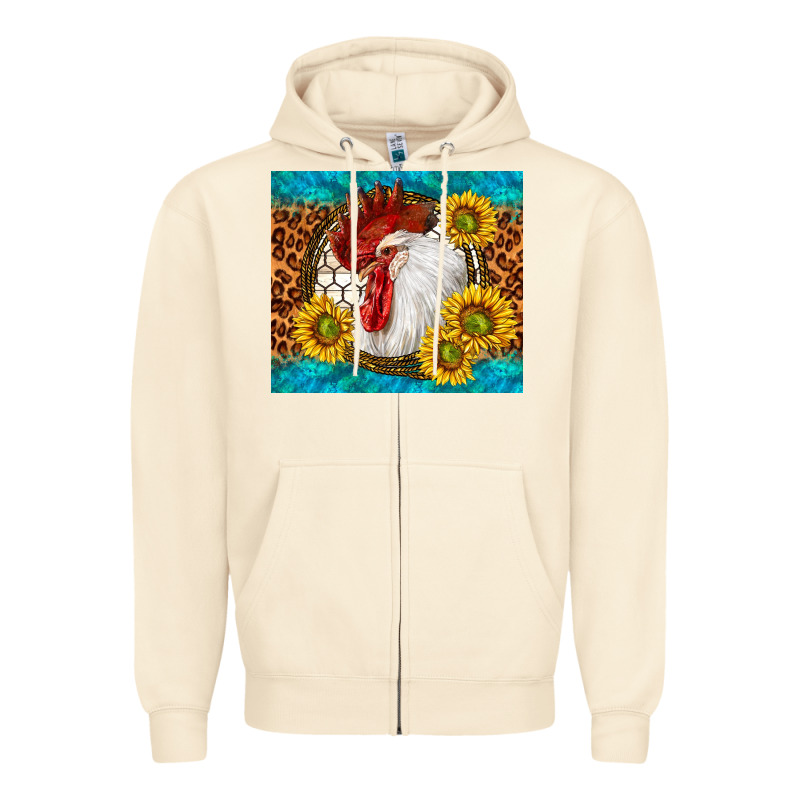 Western Rooster Zipper Hoodie by TumblerDesignByShophia | Teevron