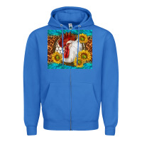 True Royal western rooster Zipper Hoodie - TumblerDesignByShophia