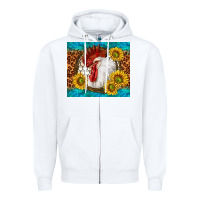White western rooster Zipper Hoodie - TumblerDesignByShophia