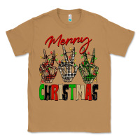 Toasted Coconut Merry Christmas skeleton hands Classic Tee - NancyCooperArtShop