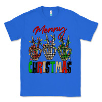 True Royal Merry Christmas skeleton hands Classic Tee - NancyCooperArtShop
