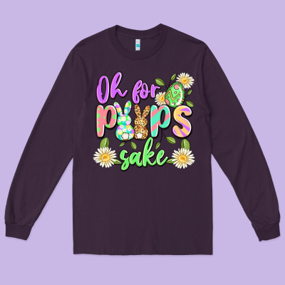 Oh For Peeps Sake Long Sleeve Tee Designed By Artiststas