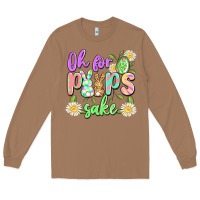 Toasted Coconut oh for peeps sake Long Sleeve Tee - Artiststas