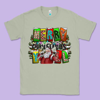 Merry Christmas Yall Classic Tee Designed By Cowhidedigitalart