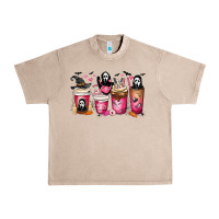 French Oak Scream Coffee Cups Urban Heavy Tee - MaliasSmallBusiness