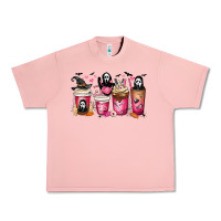 Salmon Scream Coffee Cups Urban Heavy Tee - MaliasSmallBusiness