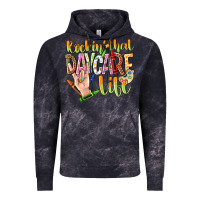 Cloud Black rockin that daycare life Vintage Hoodie - NancyCooperArtShop