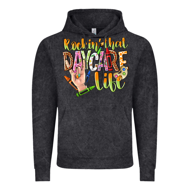 Rockin That Daycare Life Vintage Hoodie by NancyCooperArtShop | Teevron