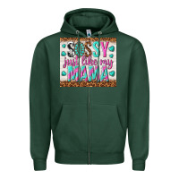 Sports Green sassy just like my mama Zipper Hoodie - TumblerDesignByShophia