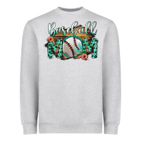 Heather Grey Baseboll Mom Heavyweight Sweatshirt - Bettercallsaul