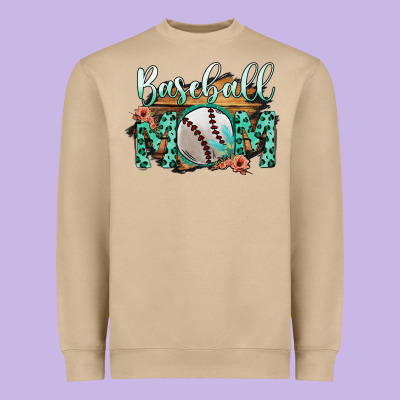 Baseboll Mom Heavyweight Sweatshirt Designed By Bettercallsaul
