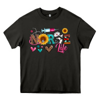Asphalt western nurse life Heavy Core Tee - Artiststas