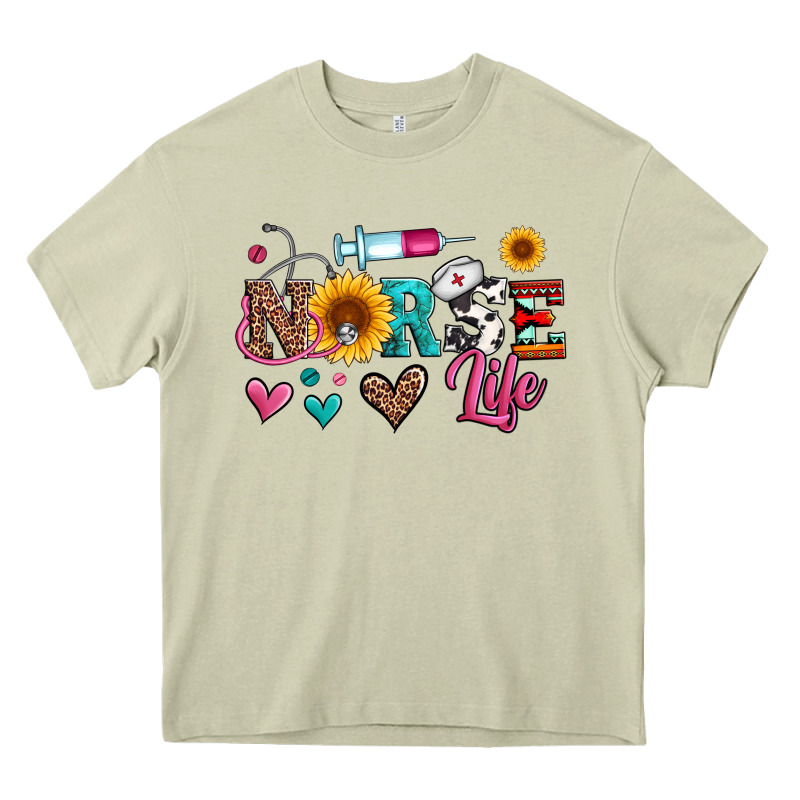 Western Nurse Life Heavy Core Tee by Artiststas | Teevron