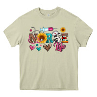 Mossy western nurse life Heavy Core Tee - Artiststas