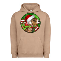 Pigment Burro Nubian Goat Christmas Urban Hoodie - LillyAllenDesigns
