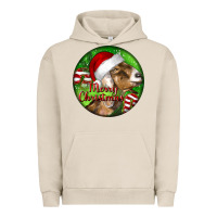 Pigment French Oak Nubian Goat Christmas Urban Hoodie - LillyAllenDesigns