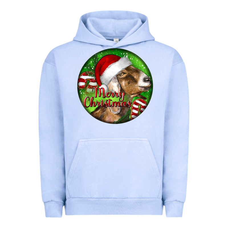 Nubian Goat Christmas Urban Hoodie by LillyAllenDesigns | Teevron