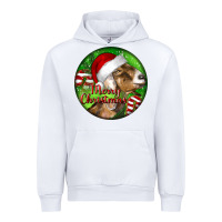White Nubian Goat Christmas Urban Hoodie - LillyAllenDesigns
