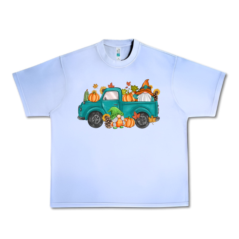 Fall Gnomes Truck Urban Heavy Tee by MaliasSmallBusiness | Teevron