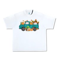 White fall gnomes truck Urban Heavy Tee - MaliasSmallBusiness
