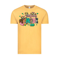 Vintage Mustard birthday mode on Vintage Tee - MaliasSmallBusiness