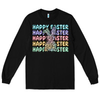 Black happy easter Long Sleeve Tee - Artiststas