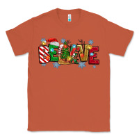 Copper Christmas Believe Classic Tee - MaliasSmallBusiness