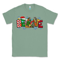 Sage Christmas Believe Classic Tee - MaliasSmallBusiness
