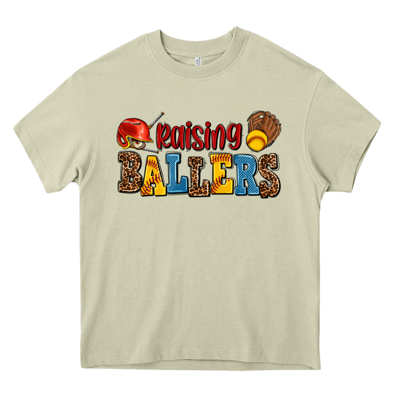 Raising Ballers Heavy Core Tee by AdoDesignShop | Teevron