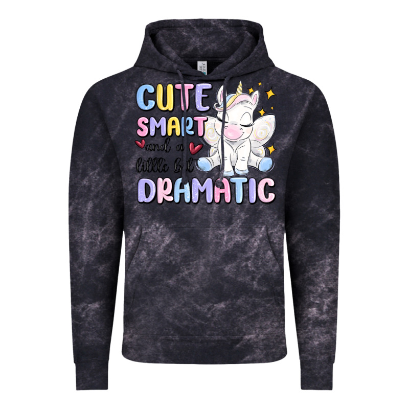 Cute Smart And A Little Bit Dramatic Vintage Hoodie by MaliasSmallBusiness | Teevron