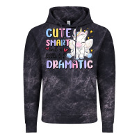 Cloud Black cute smart and a little bit dramatic Vintage Hoodie - MaliasSmallBusiness