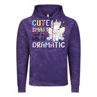 Cloud Purple cute smart and a little bit dramatic Vintage Hoodie - MaliasSmallBusiness