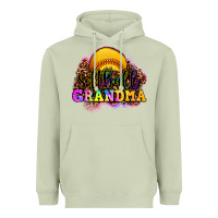 Matcha softball grandma Heavyweight Hoodie - OliviaCreatesArt